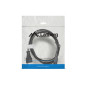 Cable lanberg de alimentacion ocho cee 7 - 16 a iec320 c7 euro (radio) negro 1.8 m