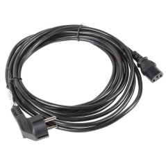 Lanberg CA-C13C-11CC-0100-BK cavo di alimentazione Nero 10 m Accoppiatore C13 CEE7 7