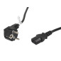 Cable de alimentacion lanberg schuko cee 7 - 7 a iec320 c13 10m