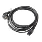 Cable de alimentacion lanberg schuko cee 7 - 7 a iec320 c13 10m
