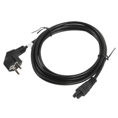 Lanberg CA-C5CA-11CC-003-BK cavo di alimentazione Nero 3 m Accoppiatore C5 CEE7/7