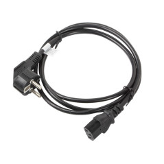 Lanberg CA-C13C-11CC-0018-BK cavo di alimentazione Nero 1,8 m Accoppiatore C13 CEE7/7
