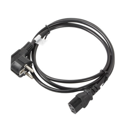 Cable de alimentacion lanberg schuko cee 7 - 7 a iec320 c13 1.8m