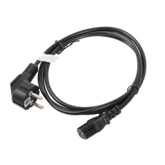 Lanberg CA-C13C-10CC-0018-BK cavo di alimentazione Nero 1,8 m Accoppiatore C13 CEE7/7