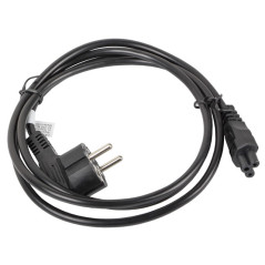 Lanberg CA-C5CA-11CC-0018-BK cavo di alimentazione Nero 1,8 m CEE7 7 Accoppiatore C5
