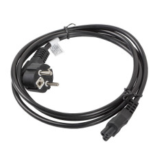 Lanberg CA-C5CA-11CC-0018-BK cavo di alimentazione Nero 1,8 m CEE7 7 Accoppiatore C5