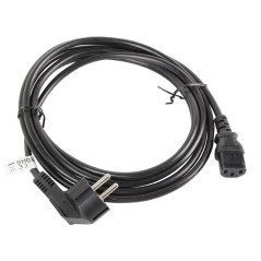 Lanberg CA-C13C-11CC-0030-BK cavo di alimentazione Nero 3 m Accoppiatore C13 CEE7 7