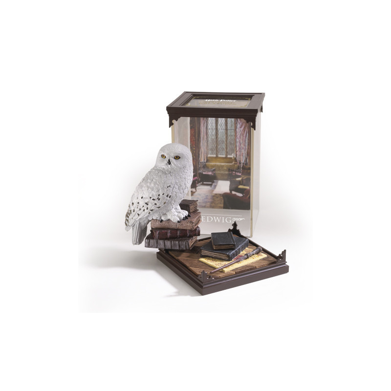 Figura the noble collection harry potter criaturas magicas hedwig
