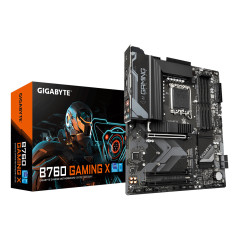 GIGABYTE B760 GAMING X Scheda Madre - Supporta processori Intel Core 14ª generazione, VRM digitale a 8+1+1 fasi, fino a 7600MHz