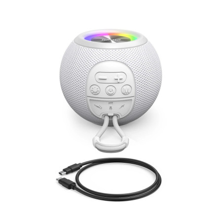 Altavoz hama ball shape mono blanco