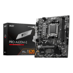 MSI PRO A620M-E scheda madre AMD A620 Socket AM5 micro ATX