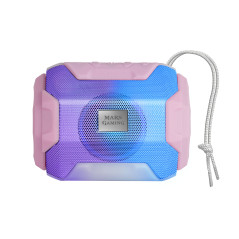 Altavoz mars gaming msbax bt 10w rosa