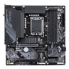 GIGABYTE B760M Gaming X AX Scheda madre - Supporta CPU Intel Core 14ª generazione, VRM a 8+1+1 fasi, fino a 7600 MHz DDR5,