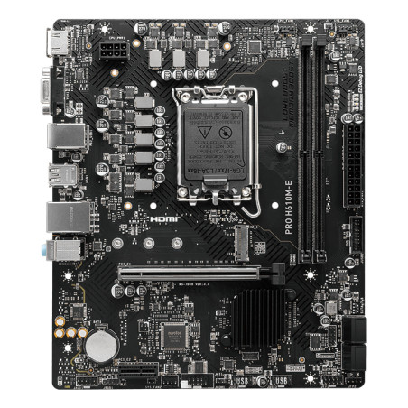 MSI PRO H610M-E scheda madre Intel H610 LGA 1700 micro ATX