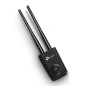 Adaptador usb 2.0 wifi 300 mbps con base 2 antenas tp - link