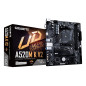 GIGABYTE Scheda madre A520M K V2 - Supporta CPU AMD Ryzen serie 5000 AM4, fino a 5100MHz DDR4 (OC), PCIe Gen3 x4 M.2, LAN GbE,