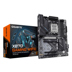GIGABYTE X870 GAMING WIFI6 Scheda Madre - Supporta CPU AMD Ryzen 9000, 8+2+2 fasi VRM, fino a 8000MHz DDR5 (OC), 1xPCIe 5.0 +