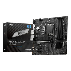 MSI PRO B760M-P DDR4 scheda madre Intel B760 LGA 1700 micro ATX