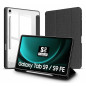 Funda tablet sublim clear shock case para samsung galaxy tab s9 11 pulgadas - s9 fe 10.9 pulgadas negra