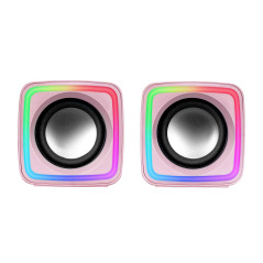 Altavoces mars gaming mscubep premium 8w rosa