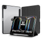 Funda subblim clear shock case para ipad pro 12.9 pulgadas 2024 negro