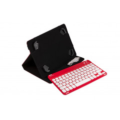 SilverHT 111914540199 tastiera per dispositivo mobile Bluetooth Rosso, Bianco