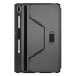 Funda tablet targus click -  in 12 -4 pulgadas tab s7 plus tab s7 fe tab s7 fe 5g negro