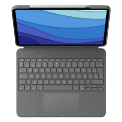 Funda para ipad 12.9 pulgadas logitech combo touch teclado