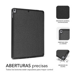 SUBBLIM FUNDA TABLET IPAD 10.2'' 9 8 7 Gen BLACK