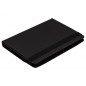 Funda universal gripcase silver ht para tablet 9 - 10 pulgadas + teclado bluetooth negro