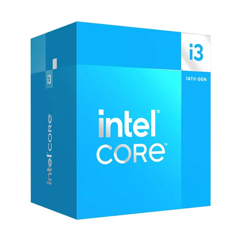Intel Core i3-14100F processore 12 MB Cache intelligente Scatola Intel Core i3-14100F processore 12 MB Cache intelligente Scatola