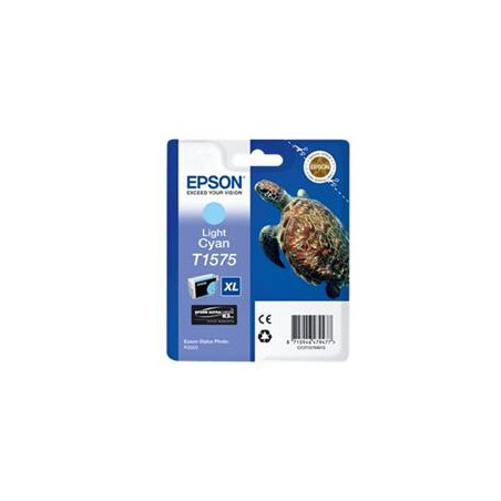 Cartucho tinta epson t157540 cian claro  photo r3000 - c13t15754010 -  tortuga