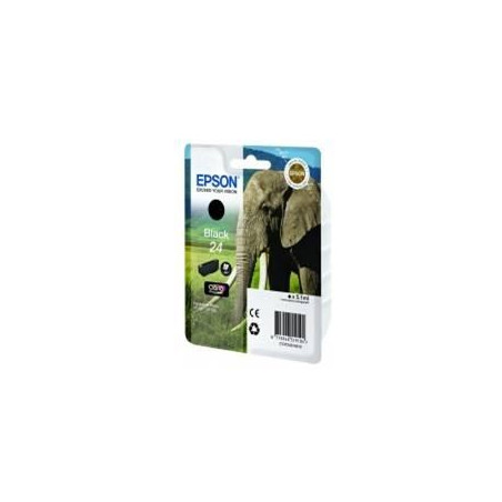 Cartucho tinta epson t242140 negro para epson xp - 750 c13t24214010 -  elefante