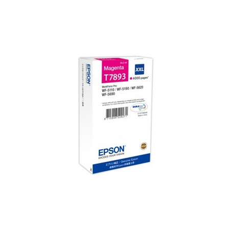 Cartucho tinta epson c13t789340 magenta xxl 4000 paginas