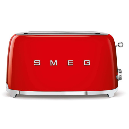 Smeg Tostapane 50's Style – Rosso LUCIDO 2x4 – TSF02RDEU