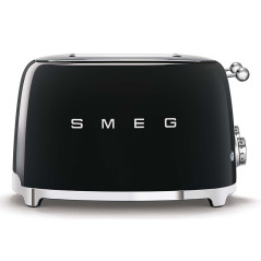 Smeg Tostapane 50's Style – Nero LUCIDO 4x4 – TSF03BLEU