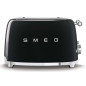 Smeg Tostapane 50's Style – Nero LUCIDO 4x4 – TSF03BLEU