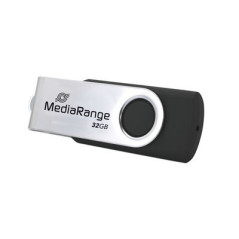 MediaRange MR911-3 unità flash USB 32 GB USB tipo A 2.0 Nero, Argento