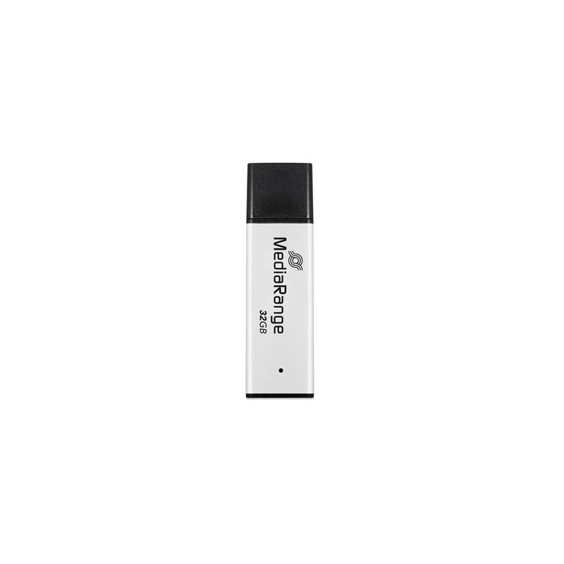 MediaRange MR1900 unità flash USB 32 GB USB tipo A 3.2 Gen 1 (3.1 Gen 1) Nero, Argento