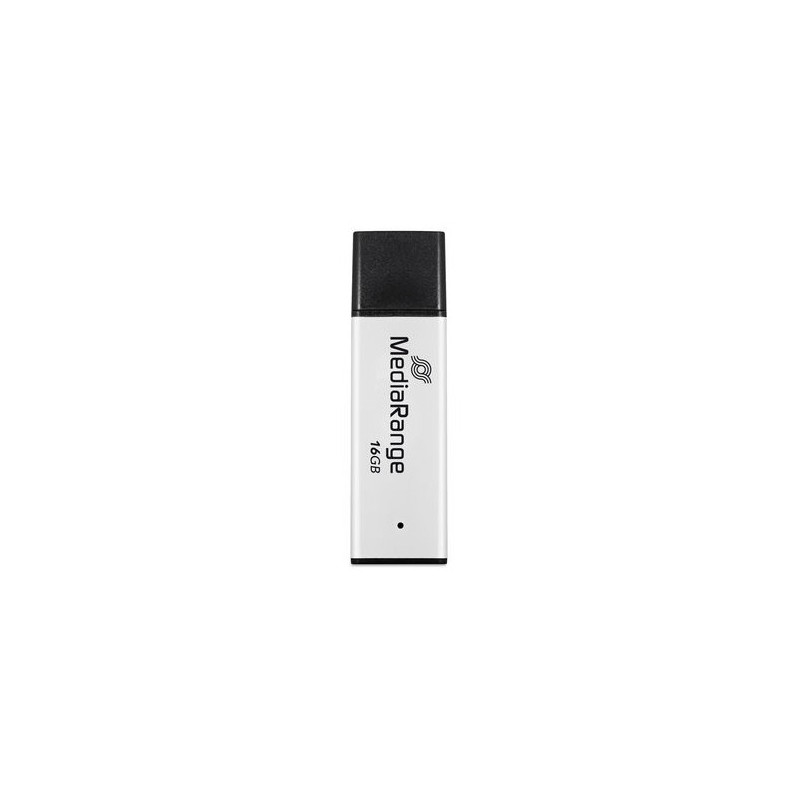 MediaRange MR1899 unità flash USB 16 GB USB tipo A 3.2 Gen 1 (3.1 Gen 1) Nero, Argento