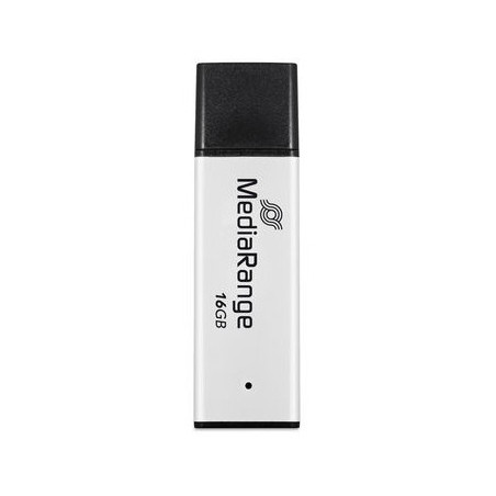 MediaRange MR1899 unità flash USB 16 GB USB tipo A 3.2 Gen 1 (3.1 Gen 1) Nero, Argento