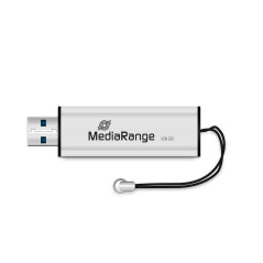 MediaRange MR918 unità flash USB 128 GB USB Type-A   Micro-USB 3.2 Gen 1 (3.1 Gen 1) Nero, Argento