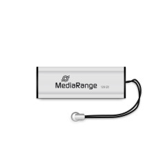 MediaRange MR918 unità flash USB 128 GB USB Type-A / Micro-USB 3.2 Gen 1 (3.1 Gen 1) Nero, Argento