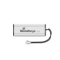 MediaRange MR918 unità flash USB 128 GB USB Type-A / Micro-USB 3.2 Gen 1 (3.1 Gen 1) Nero, Argento
