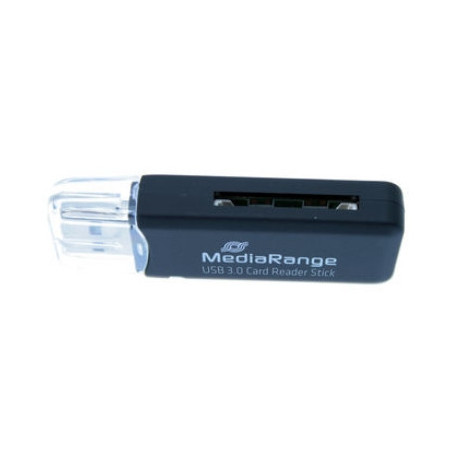 MediaRange MRCS507 lettore di schede USB 3.2 Gen 1 (3.1 Gen 1) Interno Nero