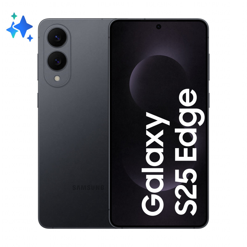 Samsung Galaxy S25 Edge, Smartphone AI, Display 6.7'' QHD+ Dynamic AMOLED 2X, Fotocamera 200MP, RAM 12GB, 512GB, 3.900 mAh, Samsung Galaxy S25 Edge, Smartphone AI, Display 6.7'' QHD+ Dynamic AMOLED 2X, Fotocamera 200MP, RAM 12GB, 512GB, 3.900 mAh,