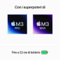 Apple MacBook Pro 16'' M3 Max chip con 16‑core CPU e 40‑core GPU, 1TB SSD - Argento Apple MacBook Pro 16'' M3 Max chip con 16‑core CPU e 40‑core GPU, 1TB SSD - Argento