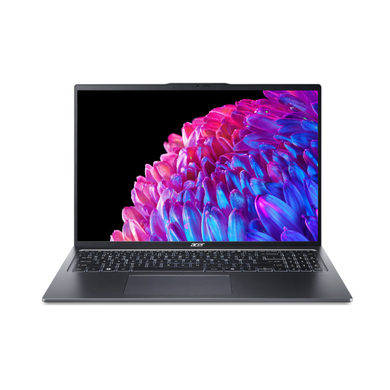 Acer Swift Go 16 SFG16-72-990J Intel Core Ultra 9 185H Computer portatile 40,6 cm (16") 3.2K 16 GB DDR5-SDRAM 1 TB SSD Wi-Fi 6E Acer Swift Go 16 SFG16-72-990J Intel Core Ultra 9 185H Computer portatile 40,6 cm (16") 3.2K 16 GB DDR5-SDRAM 1 TB SSD Wi-Fi 6E