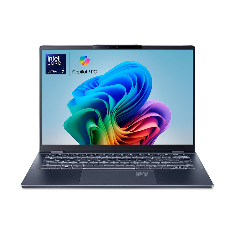 Acer SWIFT 14 AI SF14-51-76Z0 Intel Core Ultra 7 258V Computer portatile 35,6 cm (14") WUXGA 32 GB DDR5-SDRAM 1,02 TB SSD Wi-Fi Acer SWIFT 14 AI SF14-51-76Z0 Intel Core Ultra 7 258V Computer portatile 35,6 cm (14") WUXGA 32 GB DDR5-SDRAM 1,02 TB SSD Wi-Fi