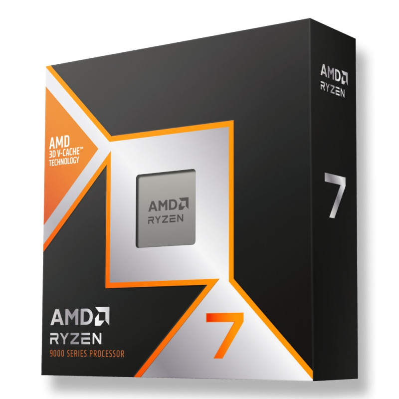 AMD Ryzen 7 9800X3D processore 4,7 GHz 104 MB L2 & L3 Scatola AMD Ryzen 7 9800X3D processore 4,7 GHz 104 MB L2 & L3 Scatola